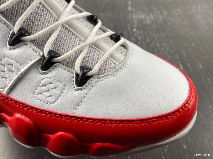 Retro White Red Jordan 9 302370-160 Gym Air 1106